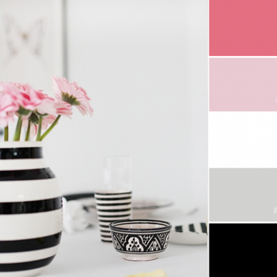 Color Love | Black, White & Pink