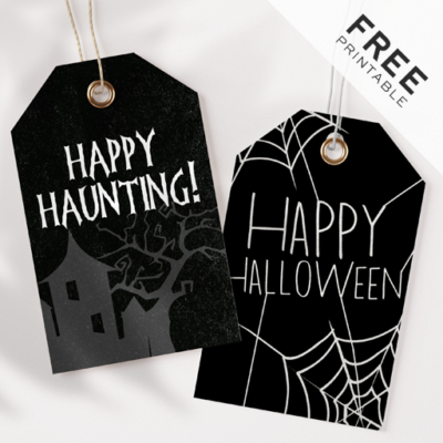 Free Halloween Tags Printable