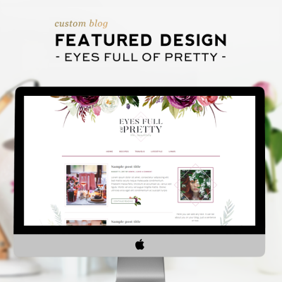 Custom Design Feature | Eyes Full of Pretty