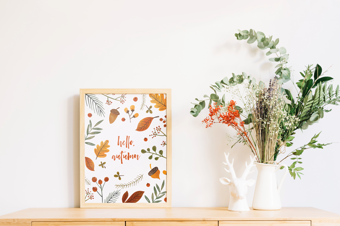 Hello, Autumn Free Printable