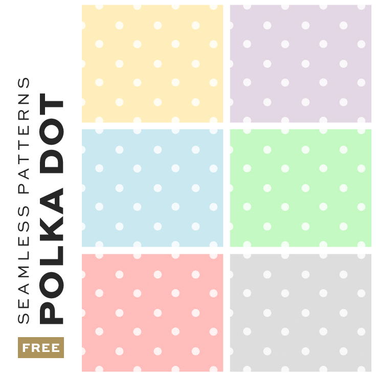 Free Seamless Polka Dot Pattern Preview