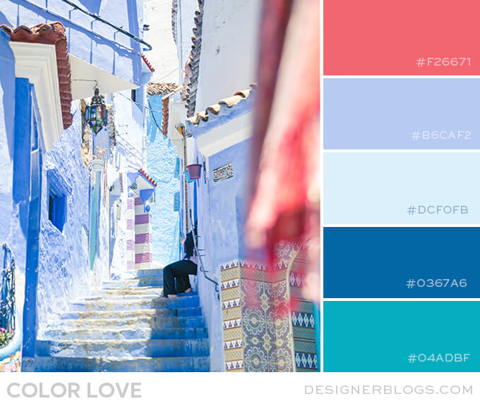 Shades of Blue Color Palette