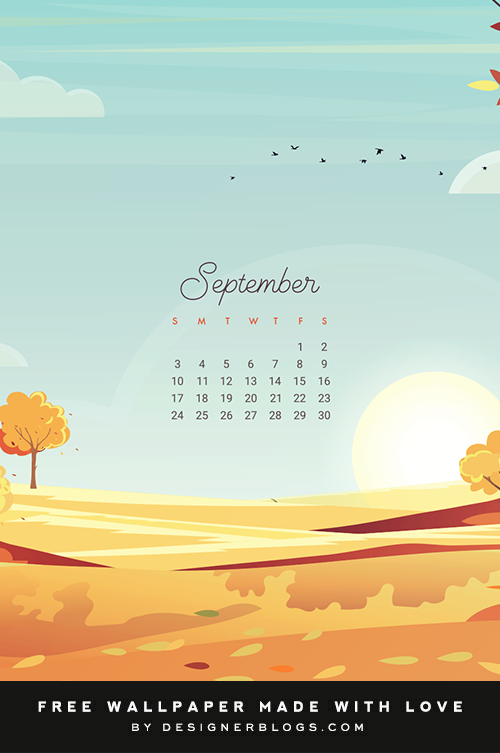 Free September 2023 Wallpaper & Instagram quote