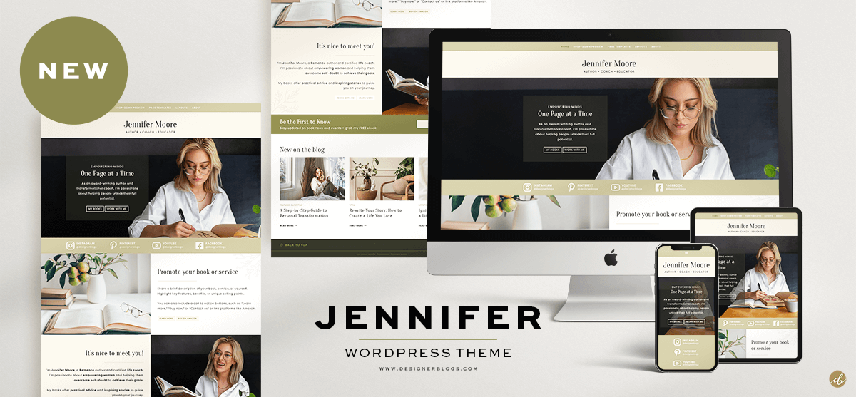 Jennifer: Your Modern WordPress Theme